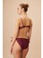 Bağcıklı Fırfırlı Shiny Bikini Alt 4