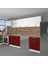 Elite 280 MDF Hazır Mutfak Dolabı - Tezgah Dahil - Bordo - Beyaz 1