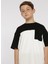 Block Boy Siyah Bisiklet Yaka Oversize Erkek Çocuk Desenli T-Shirt 1