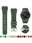 Huawei Watch Gt3 Pro ile Uyumlu 46 mm Classic Frontier Kayış Kordon Siyah 3
