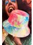 Rainbow Desen Kova Şapka Balıkçı Şapka Bucket Hat 2