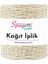 Spagetti Yarn Krem Kağıt Ip 1