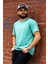 Erkek Çağla Slim Fit Çapa Desenli Kısa Kollu Tişört 20ETSHCAPA 5