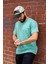 Erkek Çağla Slim Fit Çapa Desenli Kısa Kollu Tişört 20ETSHCAPA 6