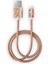 Golden Blush Marble Mfı Apple iPhone Uyumlu Lightning Kablo 1mt Pembe-Gold 1