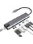 Type C USB 8 In 1 Hub Çoklayıcı Adaptör 4