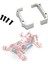 2 Parça Wltoys Için Rc Araba Akü Tutucu 124018 124019 1:12 Rc Araba Gümüş Değiştirir (Yurt Dışından) 5