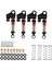 4 Pack Simülasyon Rc Model Buggy Ön Amortisör Eksenel SCX24 90081 Siyah (Yurt Dışından) 1