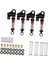 4 Pack Simülasyon Rc Model Buggy Ön Amortisör Eksenel SCX24 90081 Siyah (Yurt Dışından) 3