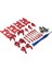 Wltoys Için Rc Araba Salıncak Kolu 144001 Yarış Araba 124019 Ralli Araba Araba Parçaları Kırmızı (Yurt Dışından) 1