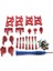 Wltoys Için Rc Araba Salıncak Kolu 144001 Yarış Araba 124019 Ralli Araba Araba Parçaları Kırmızı (Yurt Dışından) 3