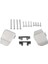 Ön / Arka Aks Skid Plakası Eksenel SCX24 Için 1:24 Ölçekli 90081 Paletli 2 Set (Yurt Dışından) 1