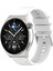 Huawei Için Silikon Izle Band Gt Gt 3 Pro 46MM 22MM Beyaz (Yurt Dışından) 1
