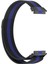 Huawei Band 7 Siyah+Mavi Için Milan Manyetik Saat Band (Yurt Dışından) 2