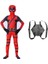 Cosplay Deadpool Bodysuit Cadılar Bayramı Kostüm Çocuk Cosplay Kostüm Sırt Çantası ile Set (Yurt Dışından) 1