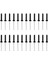 24PCS Siyah Alüminyum Perçin Açık Uç Kör Perçinler 5mm x 8/10/12/14/16/20/25MM M5X16 (Yurt Dışından) 3