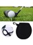 Kullanımlık Golf Topu Temizleyici Yıkayıcı Kılıfı Silme Cebi Silme Küçük Top Siyah Silme (Yurt Dışından) 4