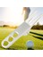 Golf Divot Onarım Çatalı Golf Aksesuarları Hizalama Aracı Golf Gümüş Için Paslanmaz (Yurt Dışından) 4