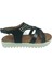Trend 2103 Klt Siyah Kız Çocuk Sandalet % 100 Hakiki Deri 2