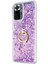 Xiaomi Redmi Note 10 Pro Max Kılıf Glitter Liquid Holder Mor 2