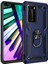 Huawei P40 Pro Uyumlu Kılıf Stand Yüzüklü Kapak Military Metal Solid Ring Case 1