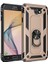 Samsung Galaxy J7 Prime Uyumlu Kılıf Stand Yüzüklü Kapak Military Metal Solid Ring Case 1