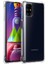 Samsung Galaxy M31S Uyumlu Kılıf Case, Şeffaf Ultra Koruma Hard Transparent Ultra Protected 1