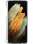 Samsung Galaxy S21 Ultra Uyumlu Kılıf Standlı Kalem Bölmeli Ultra Ince Ultra Esnek Şeffaf Silikon 5