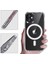 Apple iPhone 12 Pro Max Uyumlu Kılıf Şeffaf Darbe Emici Magsafe Magnetik Wireless Şarj Tasarım Kapak 1