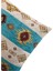Kilim Desenli Turkuaz Kırlent Kılıfı 45CM*45CM 3