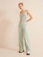 V Yaka Pamuklu Slim Fit Triko Atlet 3