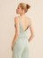V Yaka Pamuklu Slim Fit Triko Atlet 4