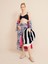 Oversize Desenli Kimono 1