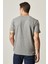 AC&Co / Altınyıldız Classics Erkek Sıyah-hakı-grı Melanj Slim Fit Dar Kesim Bisiklet Yaka 3'lü %100 Pamuk Tişört Paketi 3