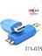 USB 3.0 A Erkek To USB 3.0 Mikro B Erkek Dönüştürücü Adaptör 3