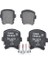 0986494303 Arka Fren Balatasi A4 / A6 / A8 / Rs6 Transporter T5 / T6 1.9 / 2.0 / 2.5 03-16 4B3698451 (WC234177) 1