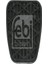 07532 Pedal Lastigi Debriyaj Pedali Icin Mercedes 190 (Model 201) C Class (Model 202) (Model 203) (Model 2 2012910282 (WA167377) 1