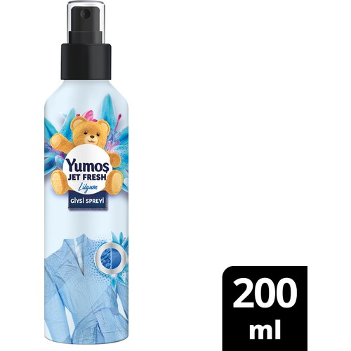 Yumoş Jet Fresh Giysi Spreyi Lilyum 200 ml