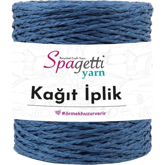 Spagetti Yarn Kot Mavi Kağıt Ip Fiyatı Taksit Seçenekleri
