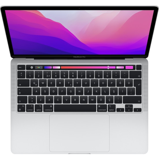 apple macbook pro m2 çip 8gb 256gb ssd macos 13