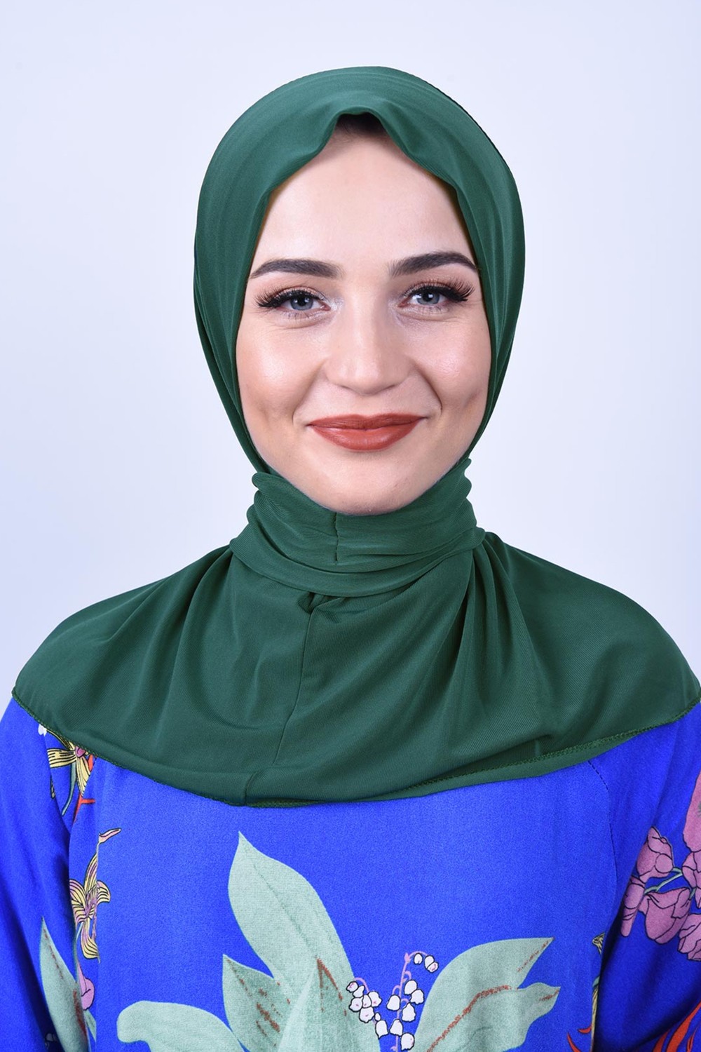Belifanti Collection Kadın Tesettür Çıtçıtlı Bone Sandy Hijab Boyunluk Bone Açık Vizon