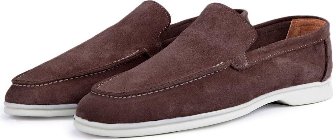 Ducavelli Facile Süet Hakiki Deri Erkek Günlük Ayakkabı Loafer Ayakkabı
