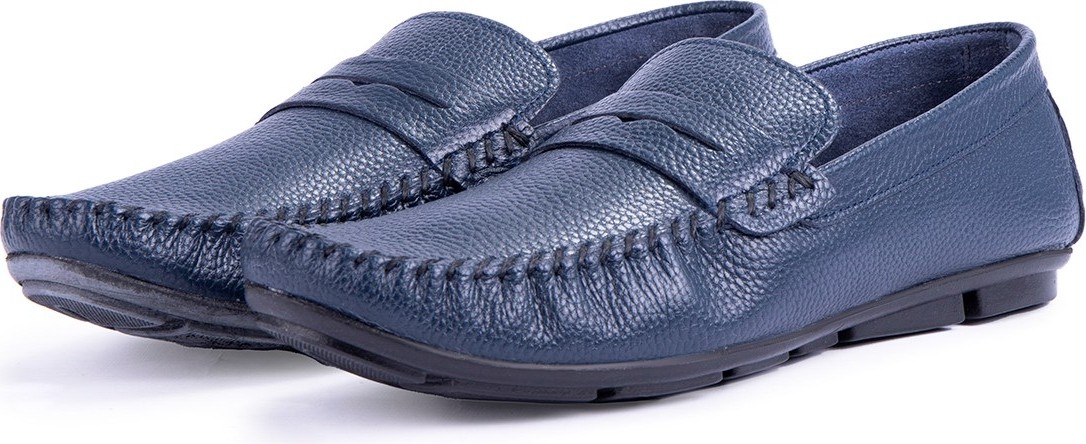 Ducavelli Artsy Hakiki Deri Erkek Günlük Ayakkabı, Rok Loafer Ayakkabı