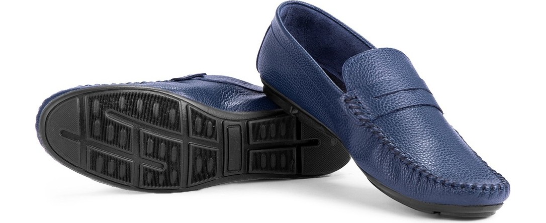 Ducavelli Artsy Hakiki Deri Erkek Günlük Ayakkabı, Rok Loafer Ayakkabı görsel 7