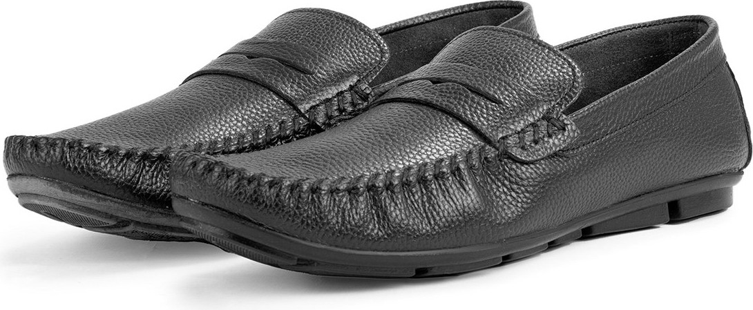 Ducavelli Artsy Hakiki Deri Erkek Günlük Ayakkabı, Rok Loafer Ayakkabı