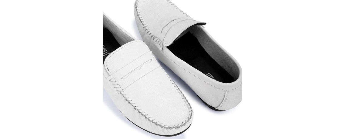 Ducavelli Artsy Hakiki Deri Erkek Günlük Ayakkabı, Rok Loafer Ayakkabı görsel 3