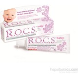 ROCS Baby 0-3 Yaş Floridsiz Bebek Diç Macunu İhlamur Özlü 35ml