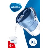 BRITA Marella XL 6 Filtreli Su Arıtma Sürahisi - Mavi