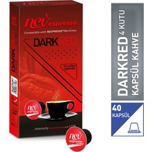 Nev Espresso Kahve Darkred Kapsül Kahve 4 x 10'lu