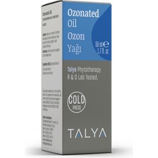 Talya Ozon Yağı (Ozonlanmış Zeytinyağı), Soğuk Sıkım, %100 Saf ve Doğal, 50 ml